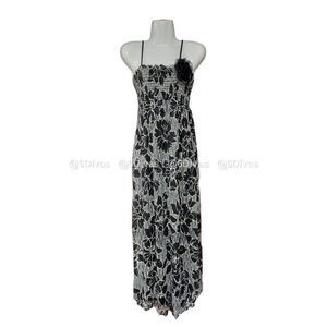 Peca's (S, M, L) Smocked Spaghetti Strap Midi Maxi Summer Dress - NWOT